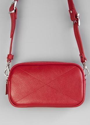 Sandra waist bag red (артикул: wb021.15)6 фото