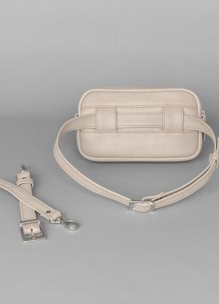 Sandra waist bag beige nude (артикул: wb021.16)5 фото