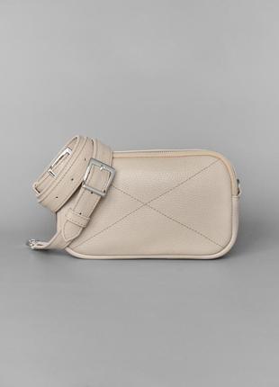 Sandra waist bag beige nude (артикул: wb021.16)2 фото