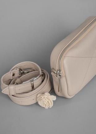 Sandra waist bag beige nude (артикул: wb021.16)9 фото