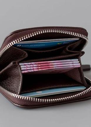 Wallet "sofi" brown (артикул: wl009.3)6 фото