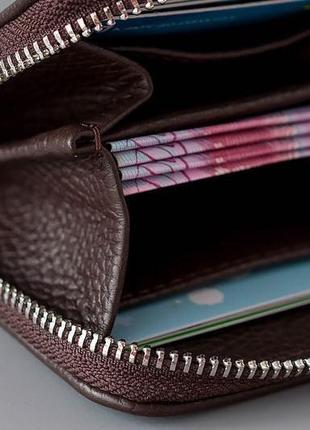 Wallet "sofi" brown (артикул: wl009.3)7 фото