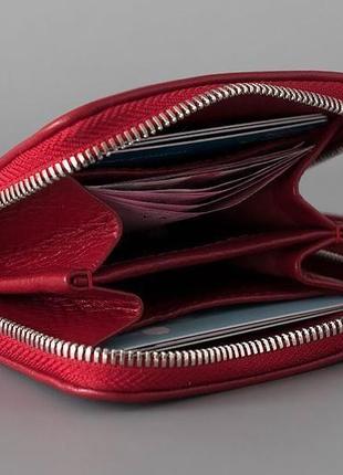 Wallet "sofi" red (артикул: wl009.2)6 фото