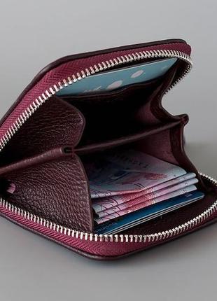 Wallet "sofi" wine (артикул: wl009.5)6 фото