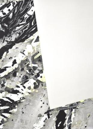 Дизайнерське дзеркало картина чорний іній №6170