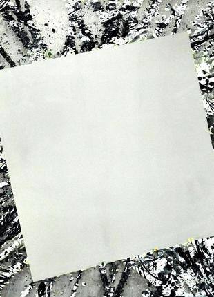 Дизайнерське дзеркало картина чорний іній №6170