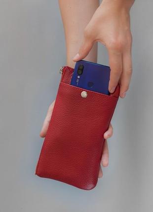 Wallet "kerry" red (артикул: wl008.3)4 фото