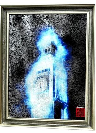 Картина за дзеркалом london in silver №529