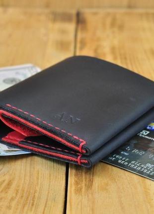 Шкіряний гаманець з великою кількістю кишень і відділень7 фото