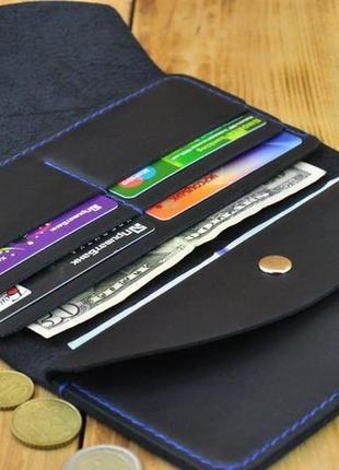 Стильний шкіряний гаманець у який поміститься все необхідне3 фото