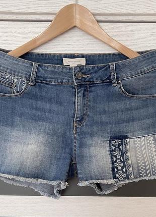 Шорти джинсові mango і springfield розмір 40