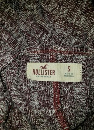 Трендовый джемпер с открытыми плечиками hollister5 фото