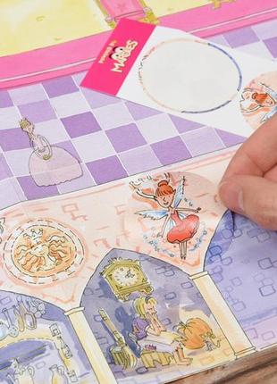 Scribble down набір перевідних наклейок з онлайн додатком - казка про принцесу5 фото