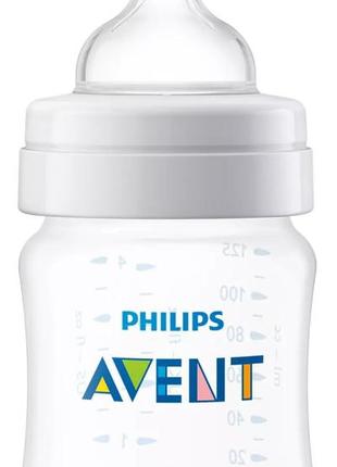 Philips пляшечка avent для годування анти-колік , 125 мл, 1 шт5 фото