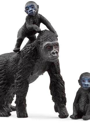 Набір іграшкових фігурок schleich родина горил