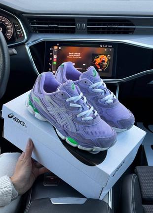 Кросівки asics gel - nyc purple8 фото