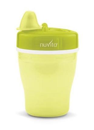 Nuvita поїльник-непроливайка 12 м 200 мл nv1433lime