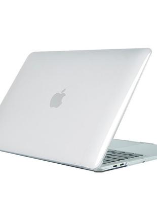 Захисний чохол-накладка macbook  pro м1 13,3"  (a1706/a1708/a1989/a2159/a2338)  2016-2020р прозорий