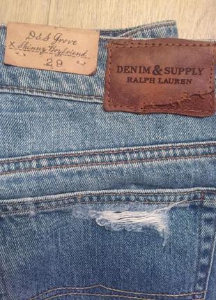 Летние джинсы ralph lauren, 29 р.2 фото