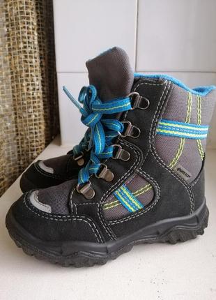 Фирменные термо ботинки superfit, gore-tex 25р. оригинал