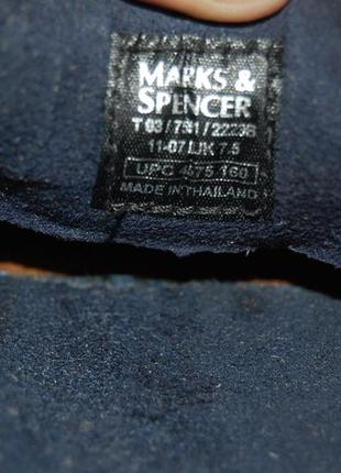 Мокасины топсайдеры marks & spencer р.40-41 original8 фото