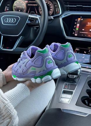 🔥жіночі кросівки asics gel - nyc purple4 фото