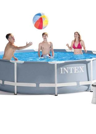 Каркасний басейн intex 26702, 305 x 76 см (1250 л/год)