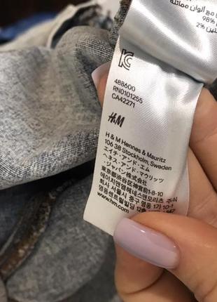 H&m укорочённая джинсовка4 фото