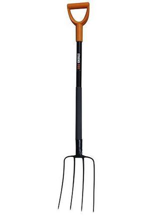 Вила фермерські ковані ergoline 1200 4 зуби для сіна mattpowder strend pro словаччина 211582