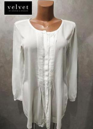525.бездоганного крою та високої якості блузка модної американської марки velvet by graham & spence