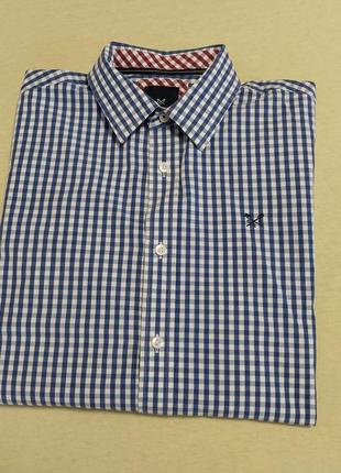 Качественная стильная брендовая рубашка crew clothing company