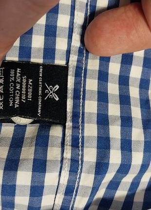 Качественная стильная брендовая рубашка crew clothing company
