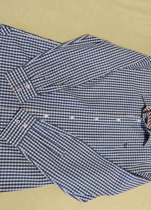 Качественная стильная брендовая рубашка crew clothing company