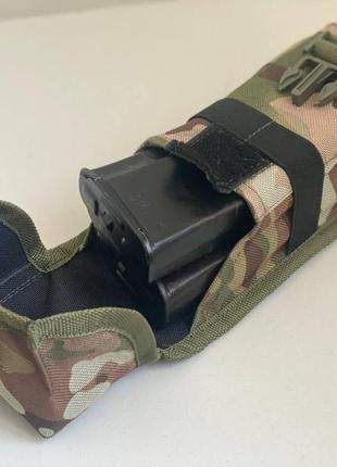 Плитоноска warrior assault systems quad release carrier  (multicam) (р.l) з підсумками ак 7,62 (3 зд)8 фото