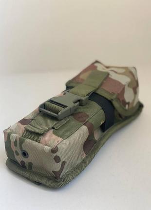 Плитоноска warrior assault systems quad release carrier  (multicam) (р.l) з підсумками ак 7,62 (3 зд)7 фото