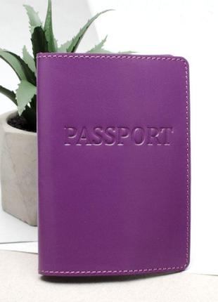 Подарунковий набір №22: обкладинка на паспорт + обкладинка права (фуксія)9 фото