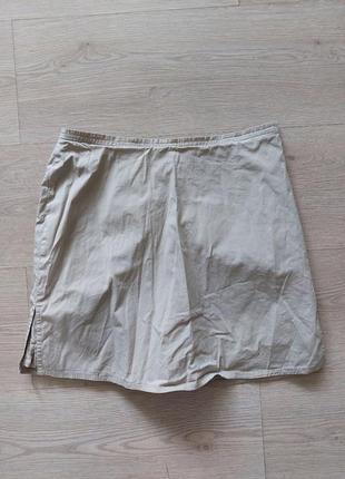Юбка - шорты из хлопка, размер s (moda international)2 фото