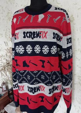 Джемпер screwfix merry christmas 🎁🎄🎁1 фото