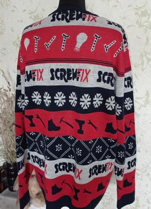 Джемпер screwfix merry christmas 🎁🎄🎁2 фото