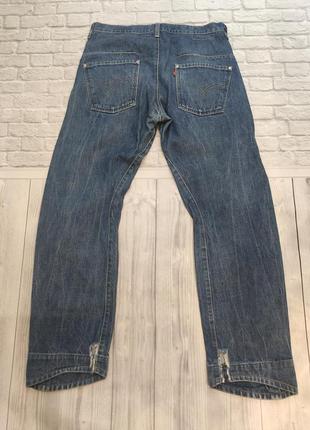 Джинсы свободные ,трубы,высокая посадка levi's 34/325 фото