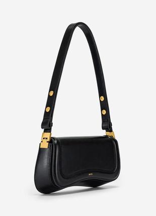 Jw pei joy shoulder black сумка2 фото