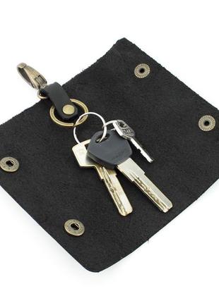 Подарочный набор мужской handycover №41 (черный) ремень, портмоне, обложка, ключница9 фото