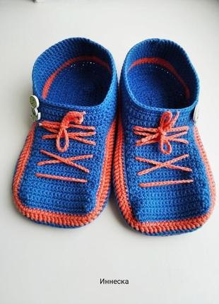 Кеды мокасины на мальчика 4-5,5 лет