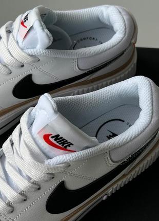 Кроссовки nike court legacy lift white✨10 фото