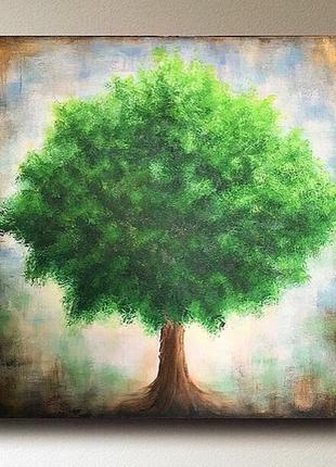 Картина «дерево», 100/100.2 фото