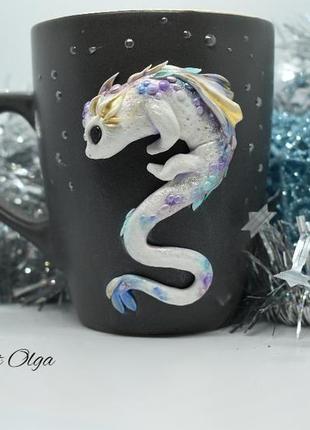 Кружка с драконом