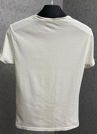 Белая футболка от бренда polo ralph lauren6 фото