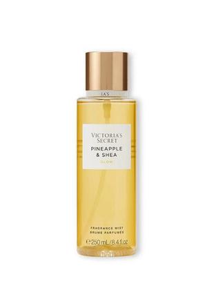 Парфюмированный мист pineapple &amp; shea, 250 мл victoria's secret