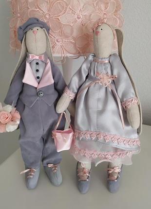 Зайцы. игрушки 5