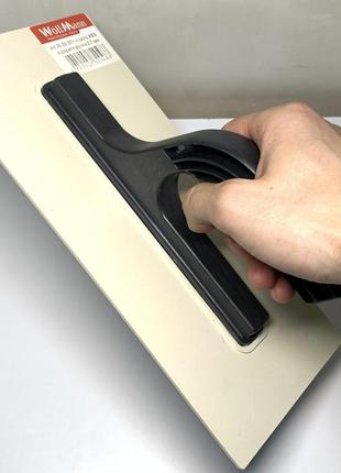 Терка для короеда, 130х270 мм 2.7 мм пластиковая гладкая woffmann